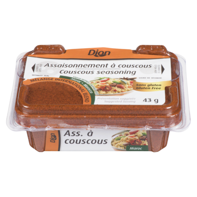 Dion Mélange d’épices pour couscous 43 g, 9,28 $/100g