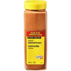 No Name Ground Cinnamon Club Size 560 g, $1.61/100g