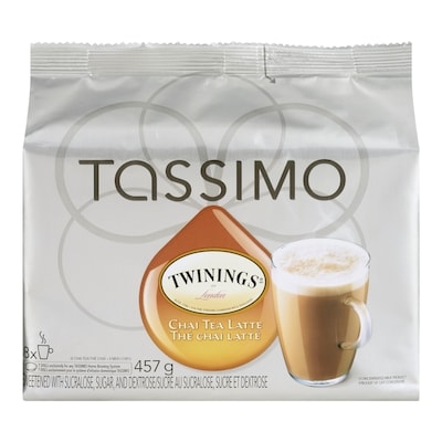 Tassimo Twining's Chai Tea Latte 8 ea, $1.62/1ea