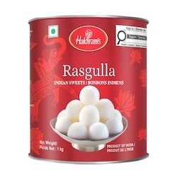 Haldiram Rasgulla 1 kg, $0.80/100g