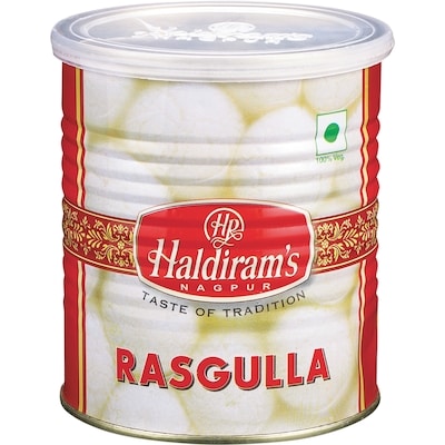 Haldiram’s Rasgulla 1 kg, 0,70 $/100g