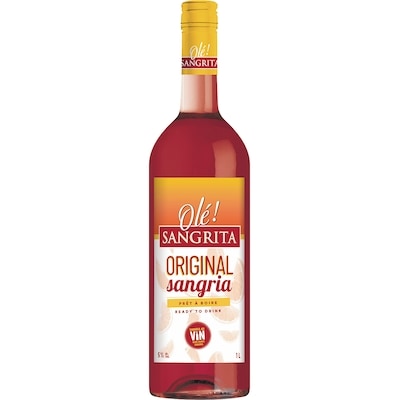 Ole Sangrita Boisson au vin Sangrita Originale (Pièce d’identité requise au moment du ramassage) 1 l, 0,88 $/100ml
