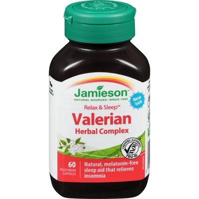 Jamieson Relax and Sleep Valerian Herbal Complex 60 ea, $0.18/1ea