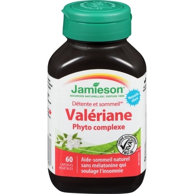 Jamieson Détente et Sommeil Valériane Phyto complexe 60 ea, 0,18 $/1ch