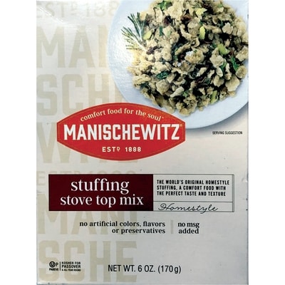 Manischewitz Homestyle Stuffing Mix 170 g, $4.41/100g