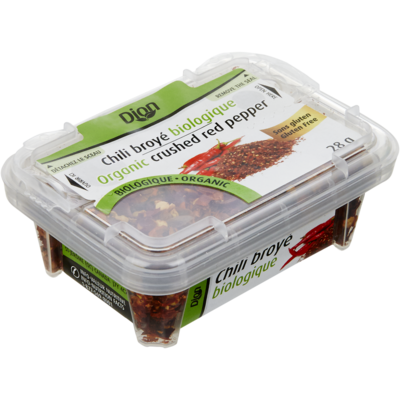 Dion Piment rouge broyé biologique 28 g, 17,86 $/100g