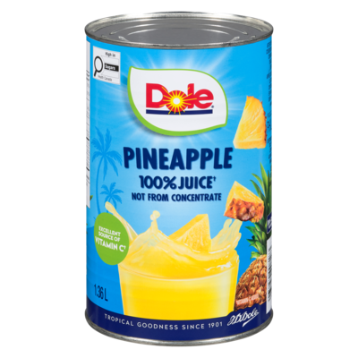 Dole Premium Pineapple Juice 1.36 l, $0.44/100ml
