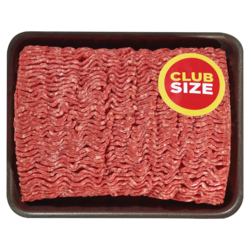 Le Choix du Boucher Bœuf haché format Club 15,87 $/1kg 7,20 $/1lb