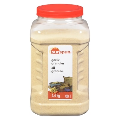 Sunspun Garlic Granules 2.4 kg, $1.24/100g