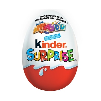 Kinder SURPRISE Milk Chocolate Egg with Toy, Classic Edition, 1 egg 20 g, $9.95/100g