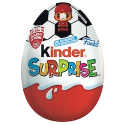 Kinder SURPRISE oeufs en chocolat au lait avec jouets, classique, 1 œuf 20 g, 10,00 $/100g