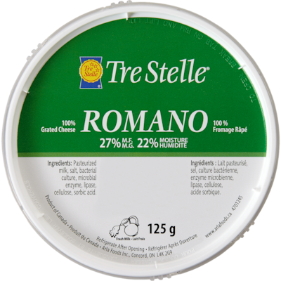 Tre Stelle Romano râpé 125 g, 6,79 $/100g