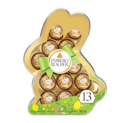Fine Hazelnut Milk Chocolate Easter Rabbit Gift Box, 13 Chocolates