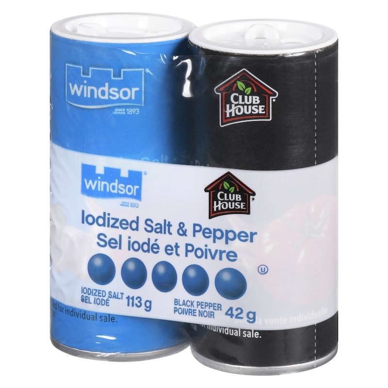 Iodized Salt & Pepper