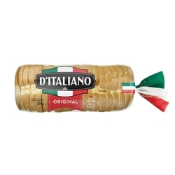D'Italiano Thick Slice Original White Bread 675 g, $0.44/100g