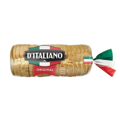 D'Italiano Thick Slice Original White Bread 675 g, $0.59/100g