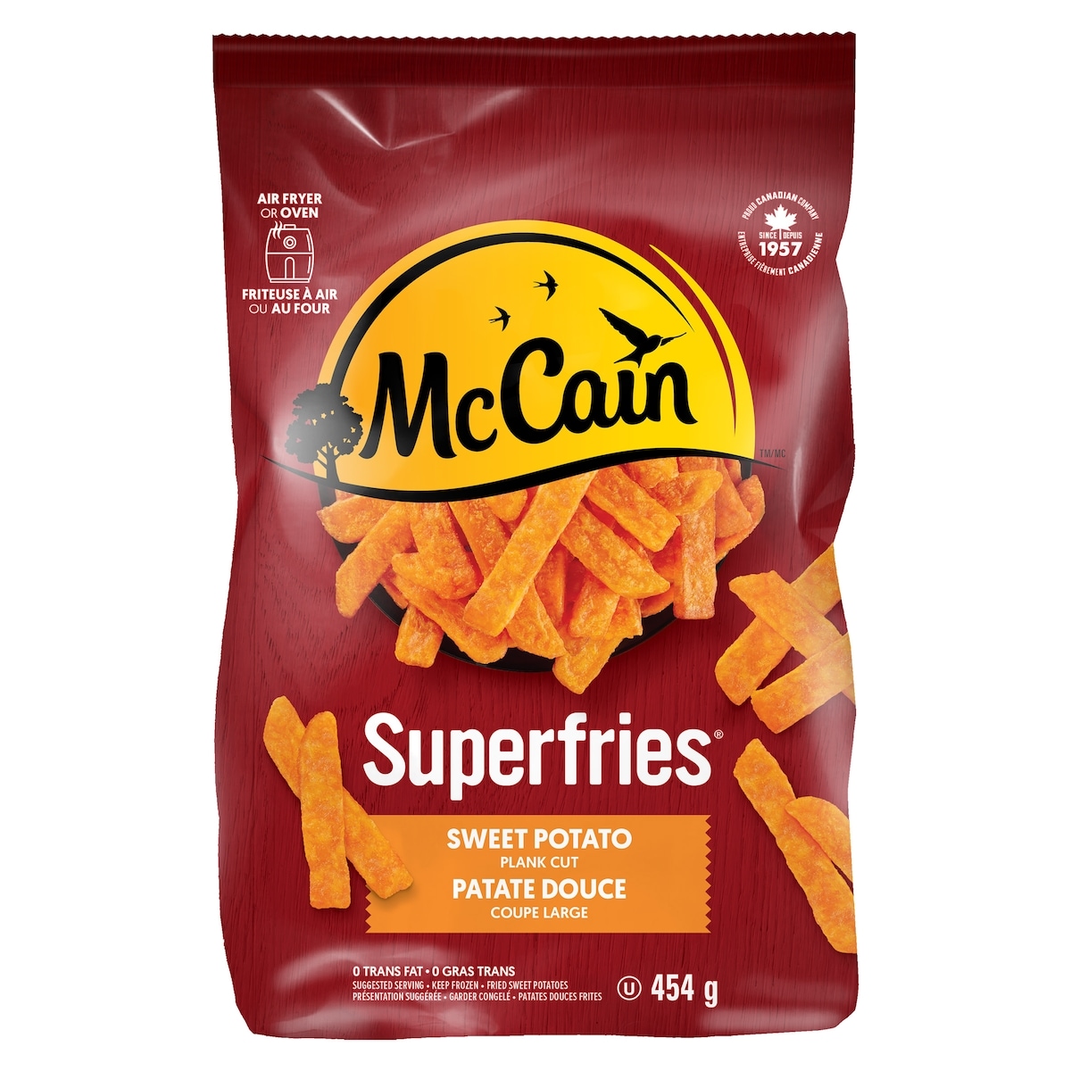 McCain Superfries Sweet Potato Plank Cut Fries