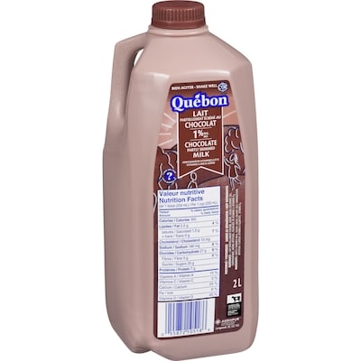 Lait au chocolat 1 %
