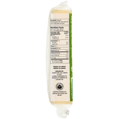 Organic Medium Cheddar Cheese