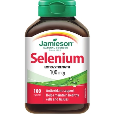 Jamieson Selenium Extra Strength 100 mcg 100 ea, $0.15/1ea