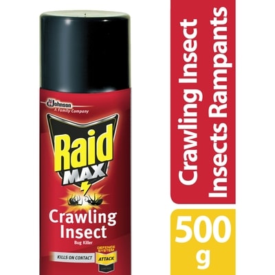 Raid Insecticide Max contre les fourmis, les coquerelles, les perce-oreilles et les insectes rampants 1 ea, 14,00 $/1ch