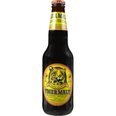 Tiger Boisson de malt 341 ml, 0,38 $/100ml
