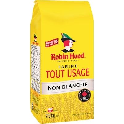 Farine tout usage&nbsp;non blanchie