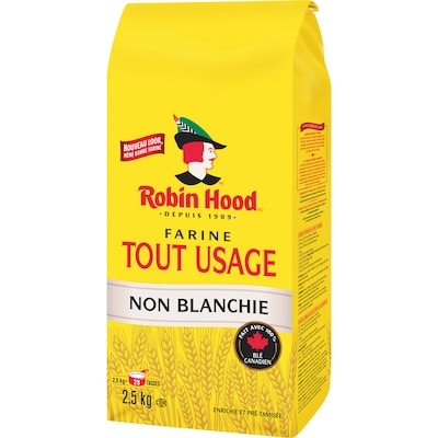 Farine tout usage&nbsp;non blanchie