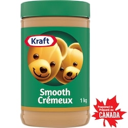 Kraft Beurre d’arachide crémeux 1 kg, 0,70 $/100g
