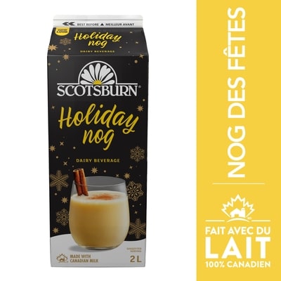 Scotsburn Lait de poule 2 l, 0,39 $/100ml