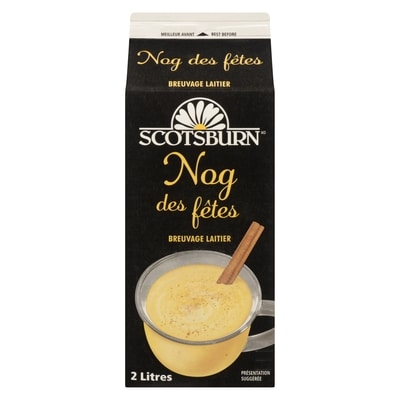 Scotsburn Lait de poule 2 l, 0,39 $/100ml