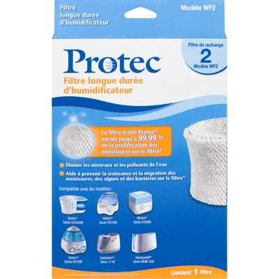 Protec Filtre longue durée pour humidificateur Protec 1 ea, 20,99 $/1ch