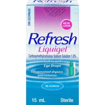 Refresh Liquigel Lubricant Eye Drops 15 ml, $79.93/100ml