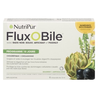 Nutri-Pur Cure Fluxobile 10 ea, 2,00 $/1ch