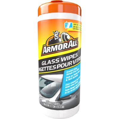 Armor All Glass Wipes (30 Count). 25 ea, $0.32/1ea