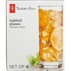 le Choix du Président Verres À Cocktail Droits 4x1.0 ea, 4,00 $/1ch