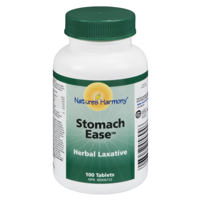 Nature's Harmony Stomach Ease Herbal Laxative 100 Tablets 100 ea, $0.16/1ea
