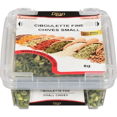 Dion Small Chives 8 g, $50.00/100g