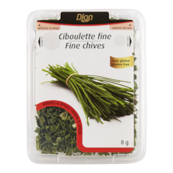 Dion Petite ciboulette 8 g, 50,00 $/100g