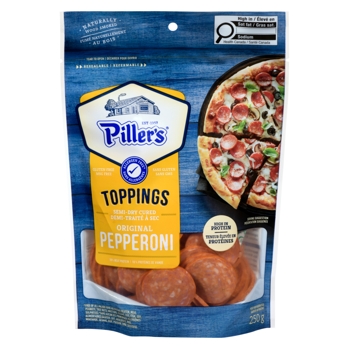 Pillers Sliced Pepperoni