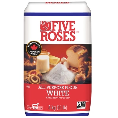 Five Roses White All Purpose Flour 5 kg, $0.27/100g