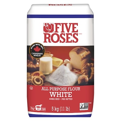 Five Roses White All Purpose Flour 5 kg, $0.26/100g