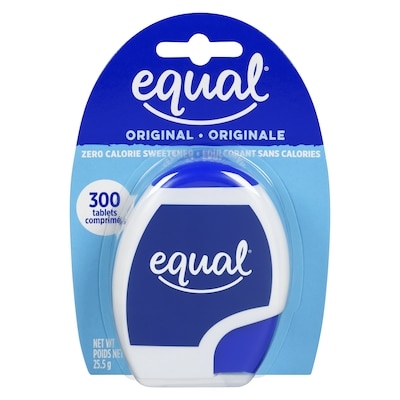 Equal Édulcorant en comprimés  300 ea, 0,04 $/1ch