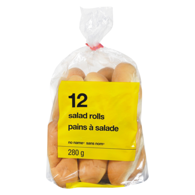 null Petits pains à salade, emballage de 12 12x25.0 g, 1,11 $/100g