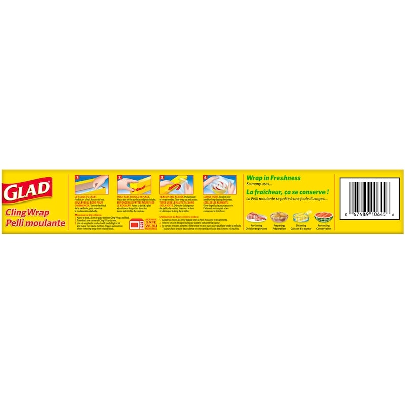 ClingWrap Plastic Wrap, 60m