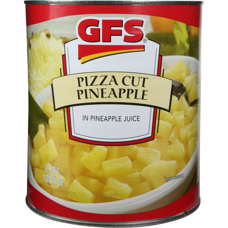 GFS Pineapple Pizza Tidbits - 2.84 l | Wholesale Club