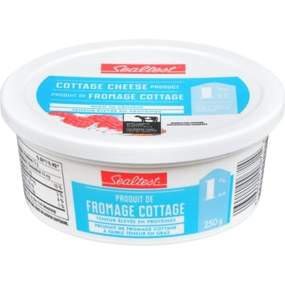 Sealtest Fromage cottage 1% 250 g, 1,52 $/100g