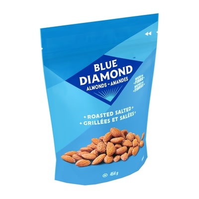 Amandes grillées salées