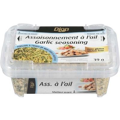 null Poisson & fruits de mer assaisonnement à l'ail 39 g, 10,23 $/100g
