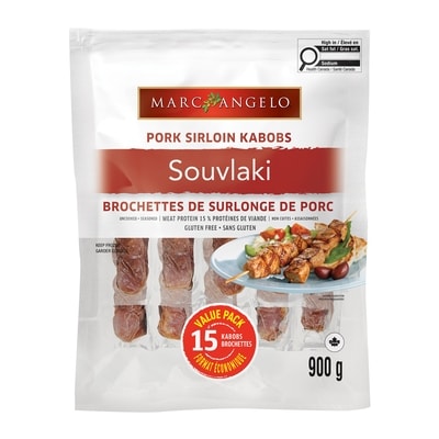 null Pork Sirloin - Souvlaki 900 g, $1.78/100g